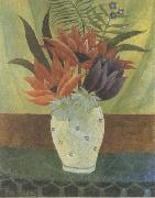Lotus Flowers, Henri Rousseau